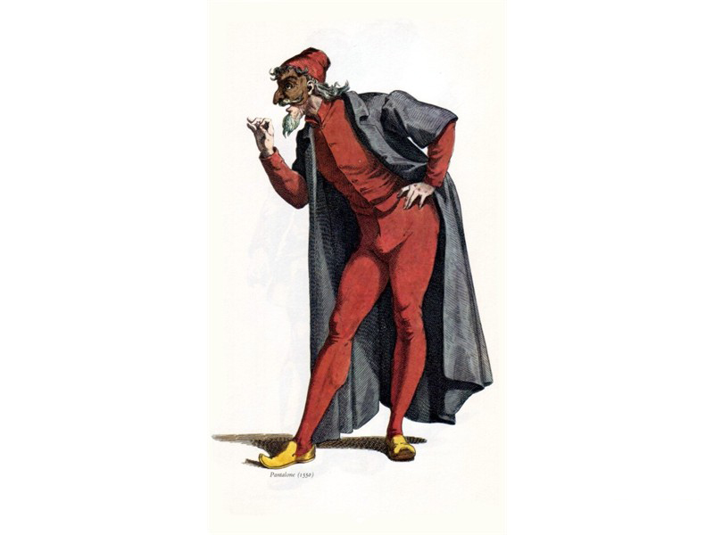 Personagens da Commedia dell’Arte - Pantaleone